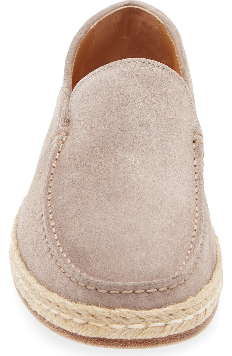 JM WESTON Uzes Espadrille Loafer, Alternate, color, Glazed Brown Suede