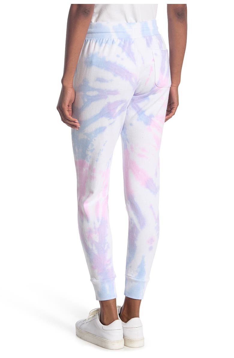 90 DEGREE BY REFLEX Brushed Tie Dye Joggers, Alternate, color, 