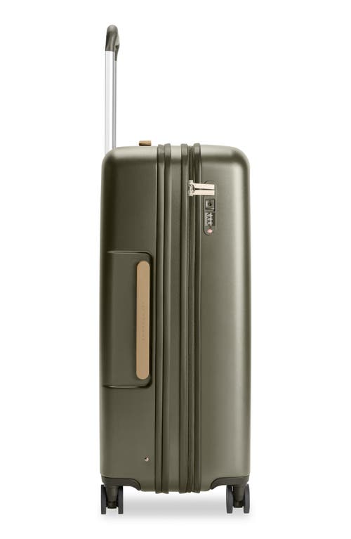 Briggs & Riley Large Sympatico Expandable 30-inch Spinner Packing Case In Green