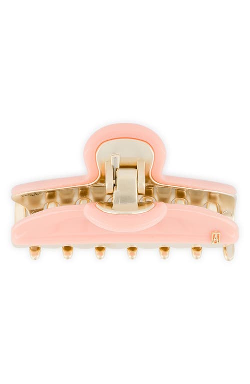 Alexandre De Paris Medium Two-tone Claw Clip In Orange