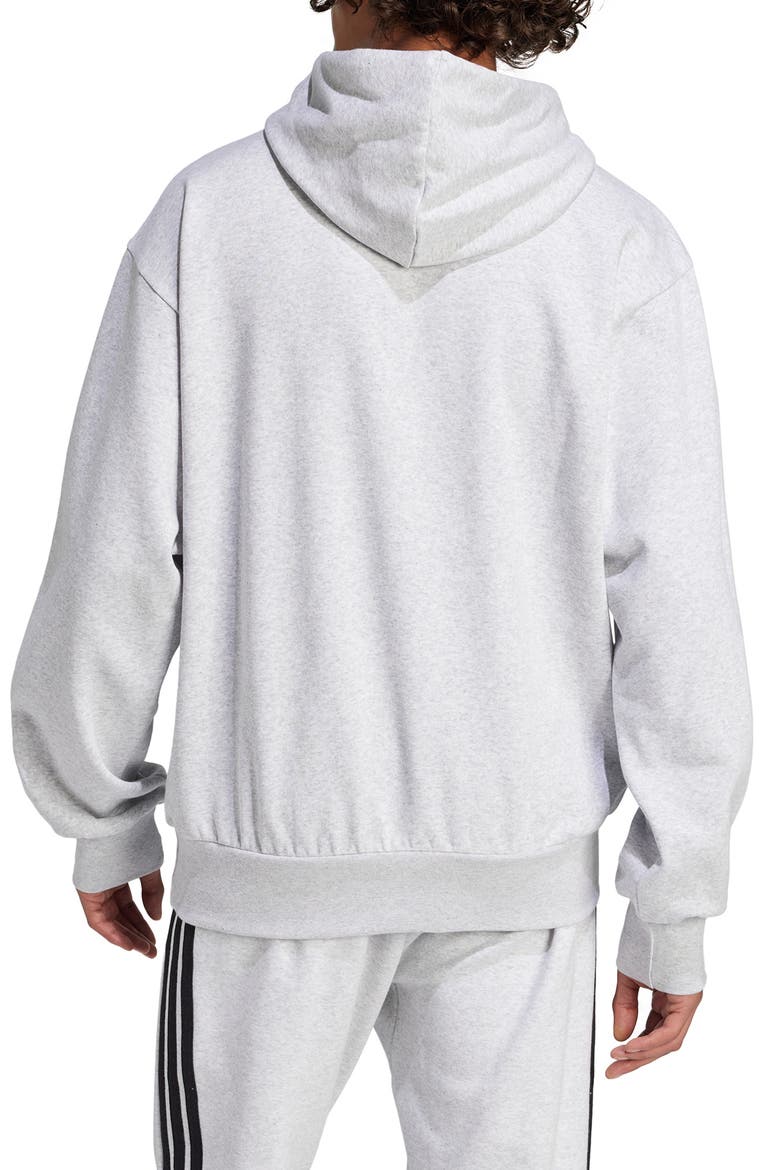 Feelcozy Hoodie, Alternate, color, LIGHT GREY HEATHER/ BLACK