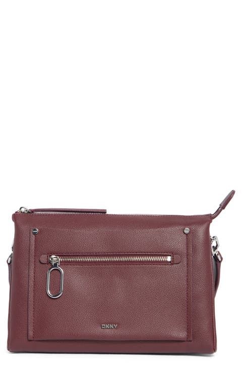 Nala Faux Leather Crossbody Bag