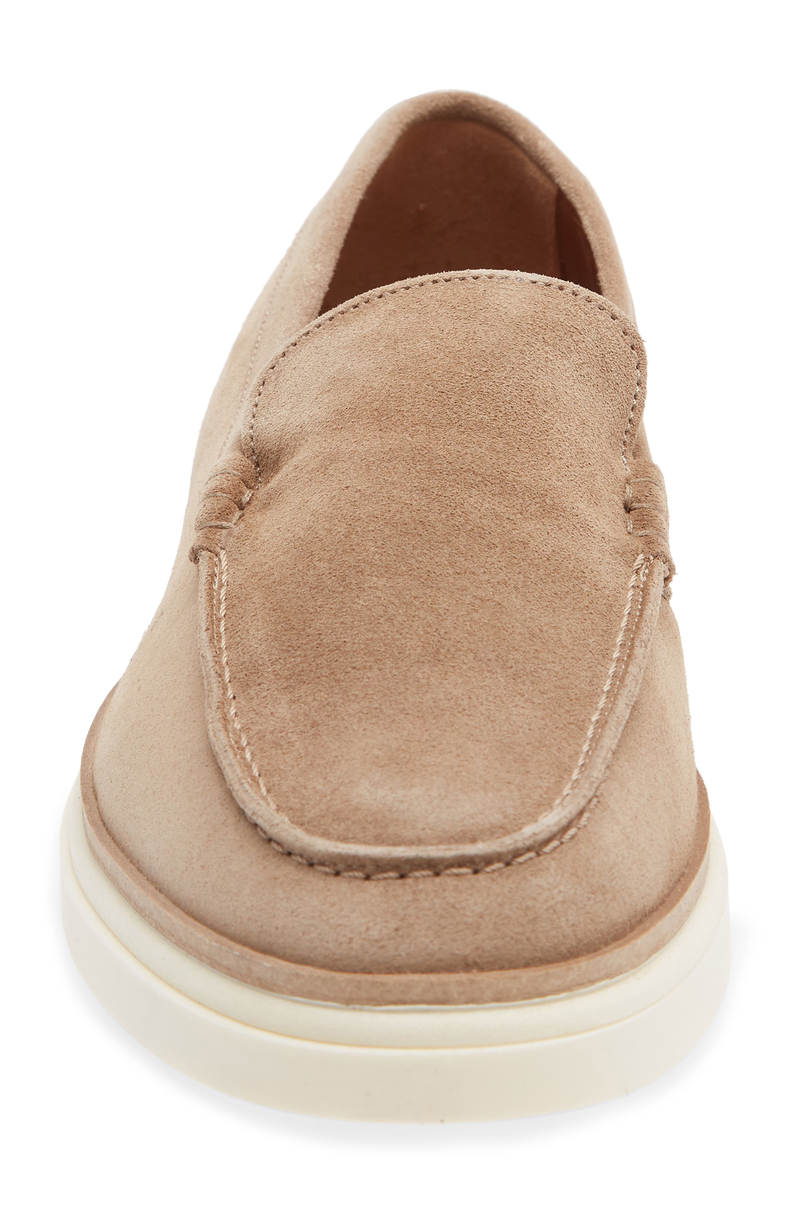 Azores Sneaker Sole Loafer, Alternate, color, TAUPE SUEDE