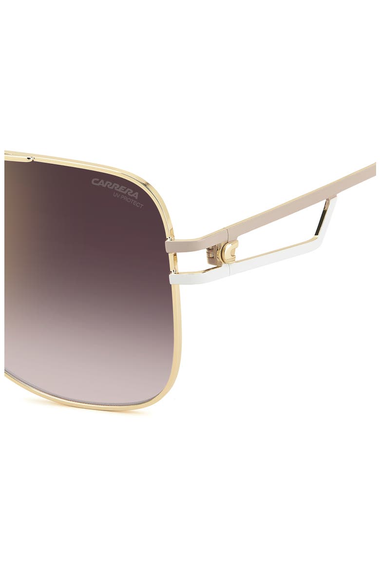 63mm Oversize Square Sunglasses, Alternate, color, GOLD BEIGE HAVANA/ GDSP BURSF