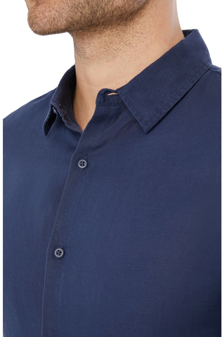 Jack Air Linen Shirt, Alternate, color, DEEP NAVY