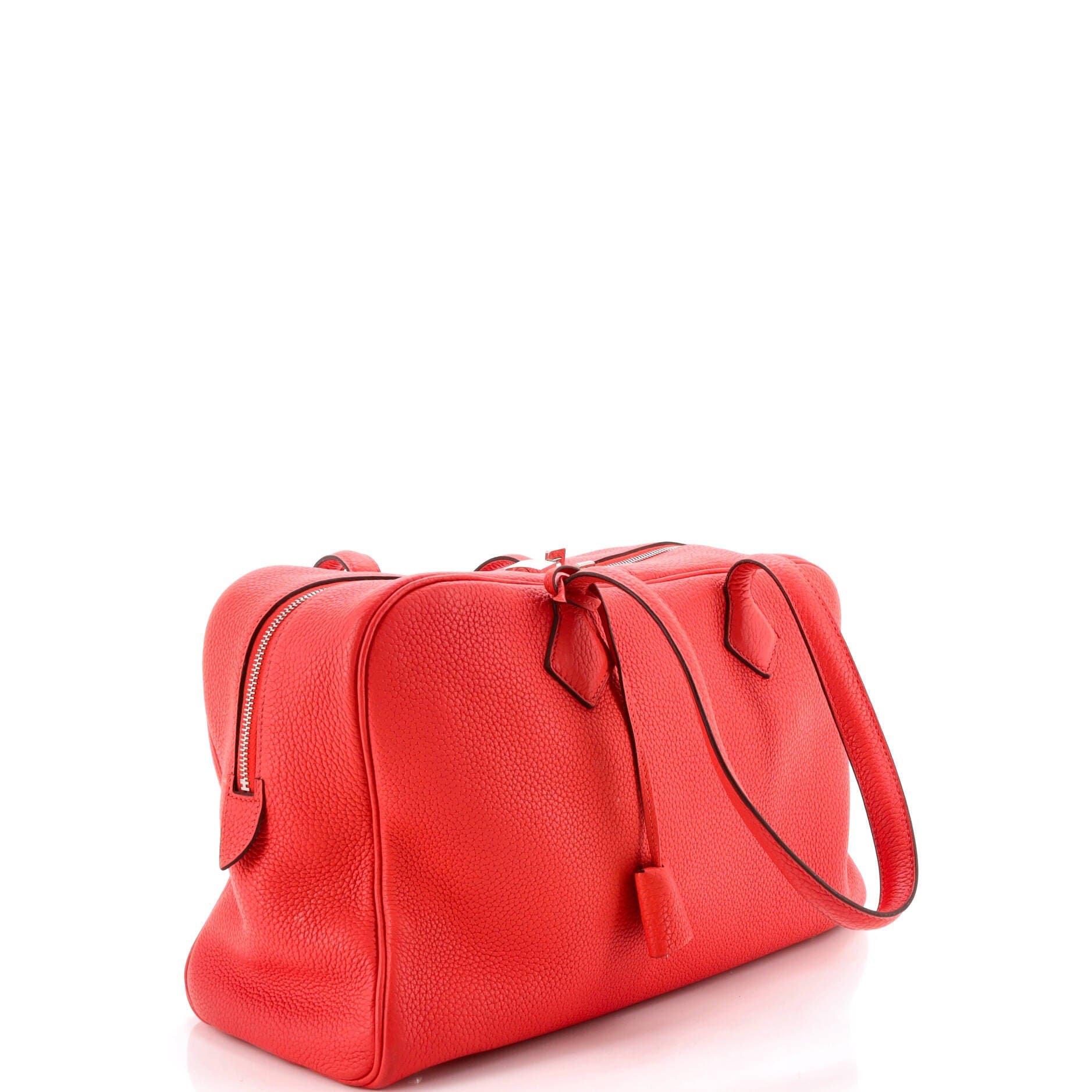 Victoria II Bag Clemence 35, Alternate, color, Rouge Pivoine