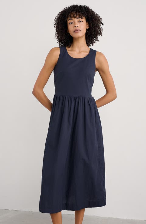 Madder Sleeveless Drop Waist Dress