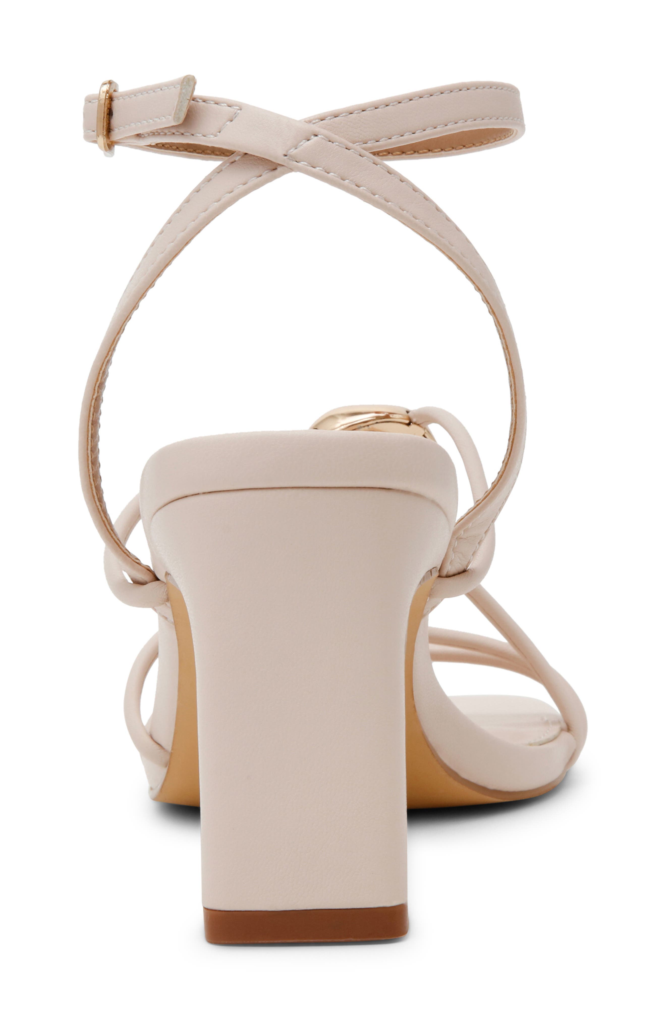 DV by Dolce Vita Leeana Ankle Strap Sandal, Alternate, color, Ivory
