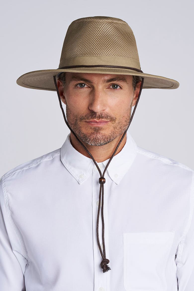 Men's Walkabout Vented Hat, UPF 50+ Sun Protection, Alternate, color, Smoke Grey