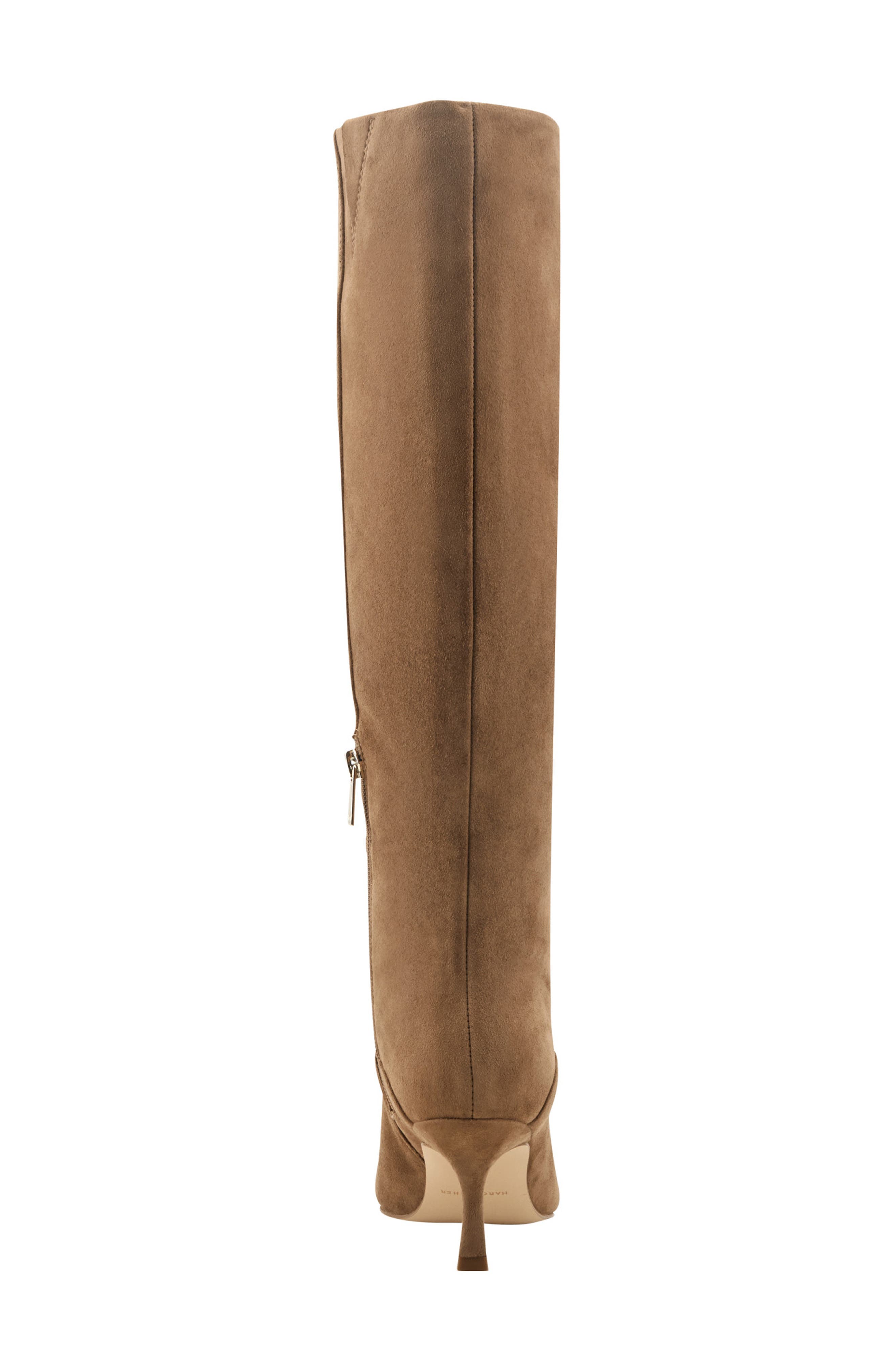 Visola Pointed Toe Knee High Boot, Alternate, color, MEDIUM BROWN