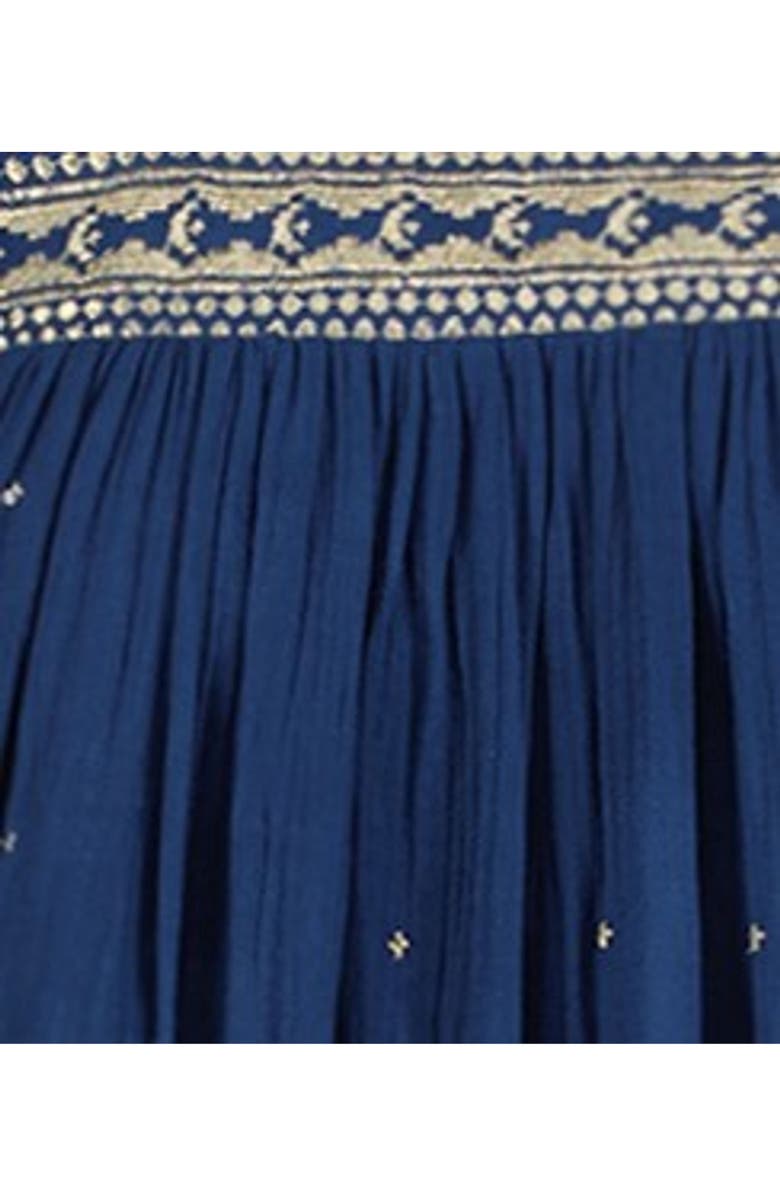 Mer St. Barth Maxi Sandrine Womens Dress, Alternate, color, Blue