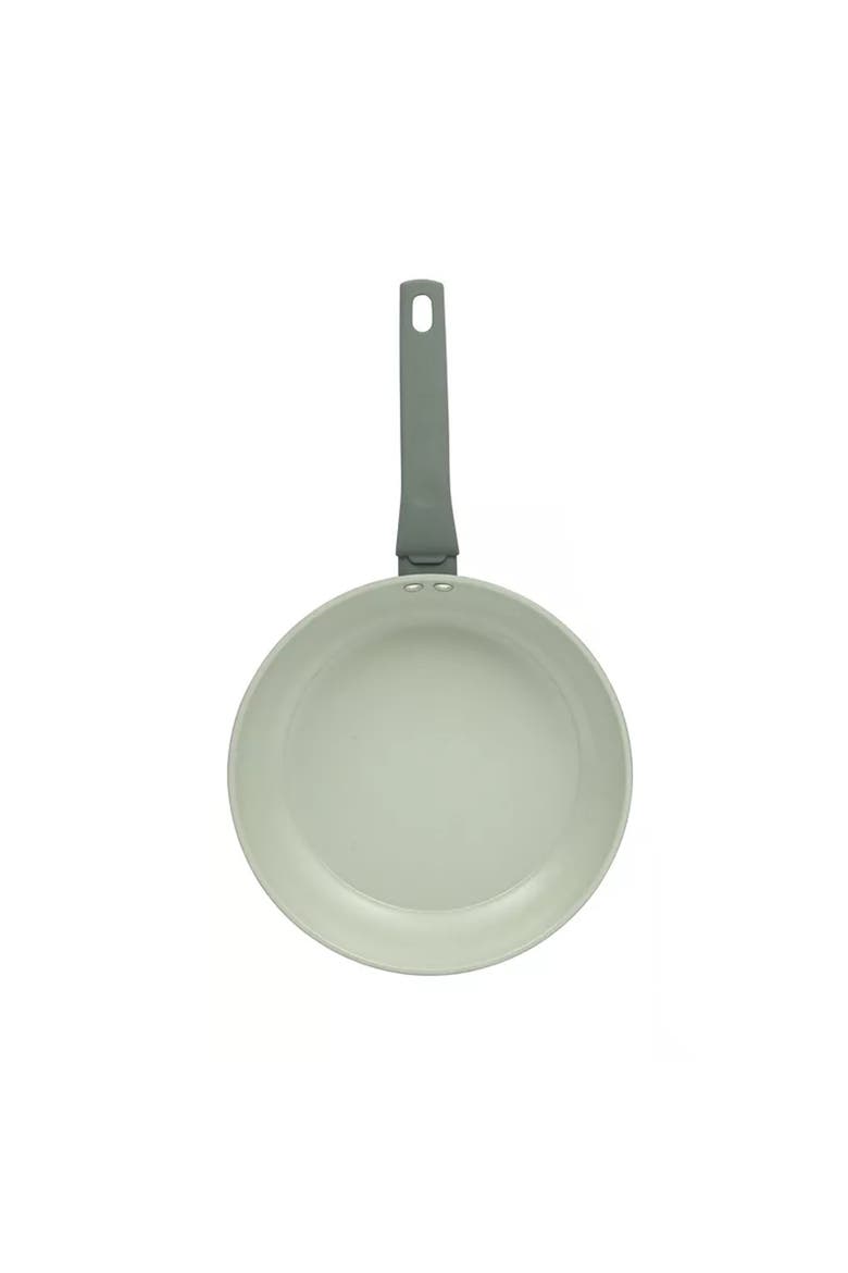 8 Inch Nonstick Aluminum Frying Pan in Sage Green, Alternate, color, Green