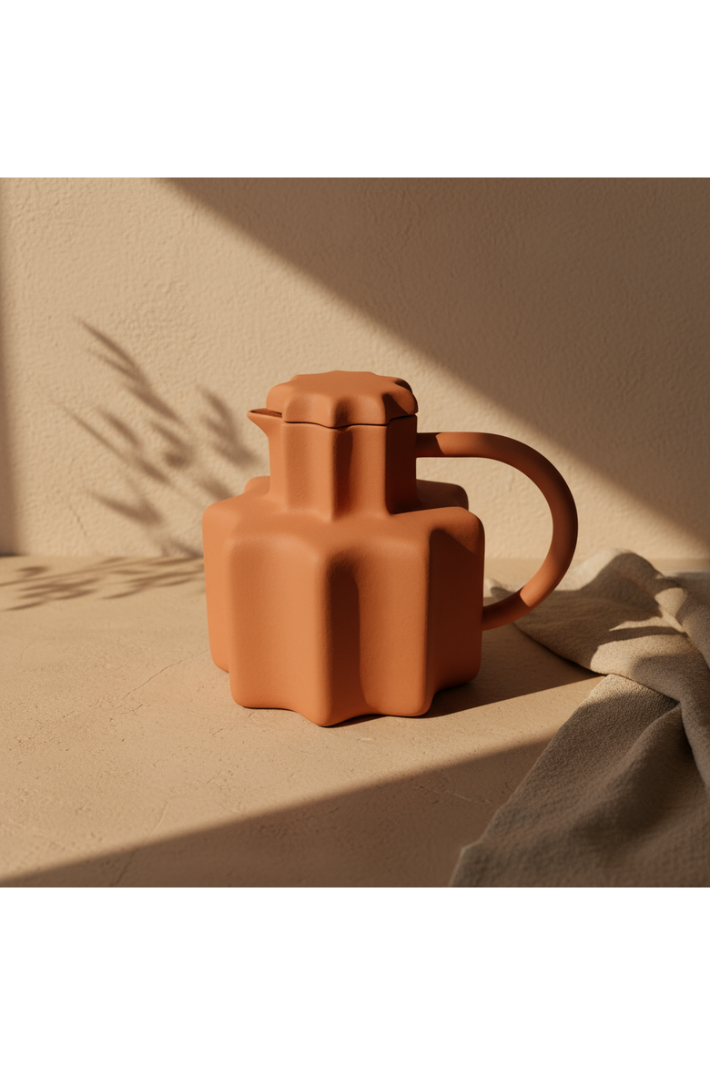 Comet Jug, Alternate, color, Terracotta