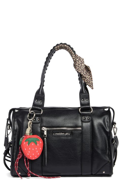 Charm Trim Bowler Bag