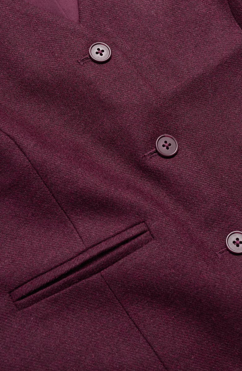 Seasalt Cornwall Lowena Recycled Wool Blend Vest, Alternate, color, Dark Hellebore