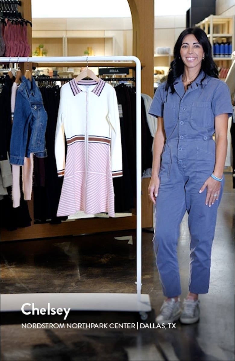 Kids' Zana Long Sleeve Polo Dress, sales video thumbnail