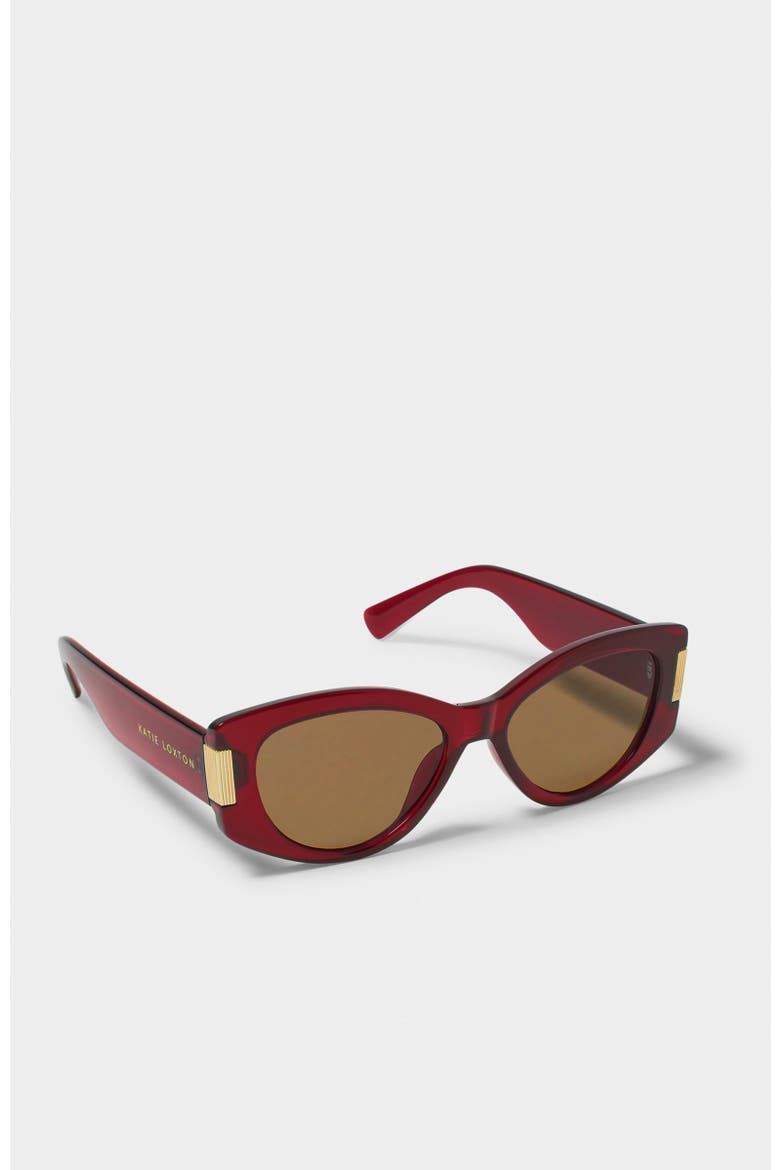 Rimini Sunglasses, Alternate, color, Deep Red