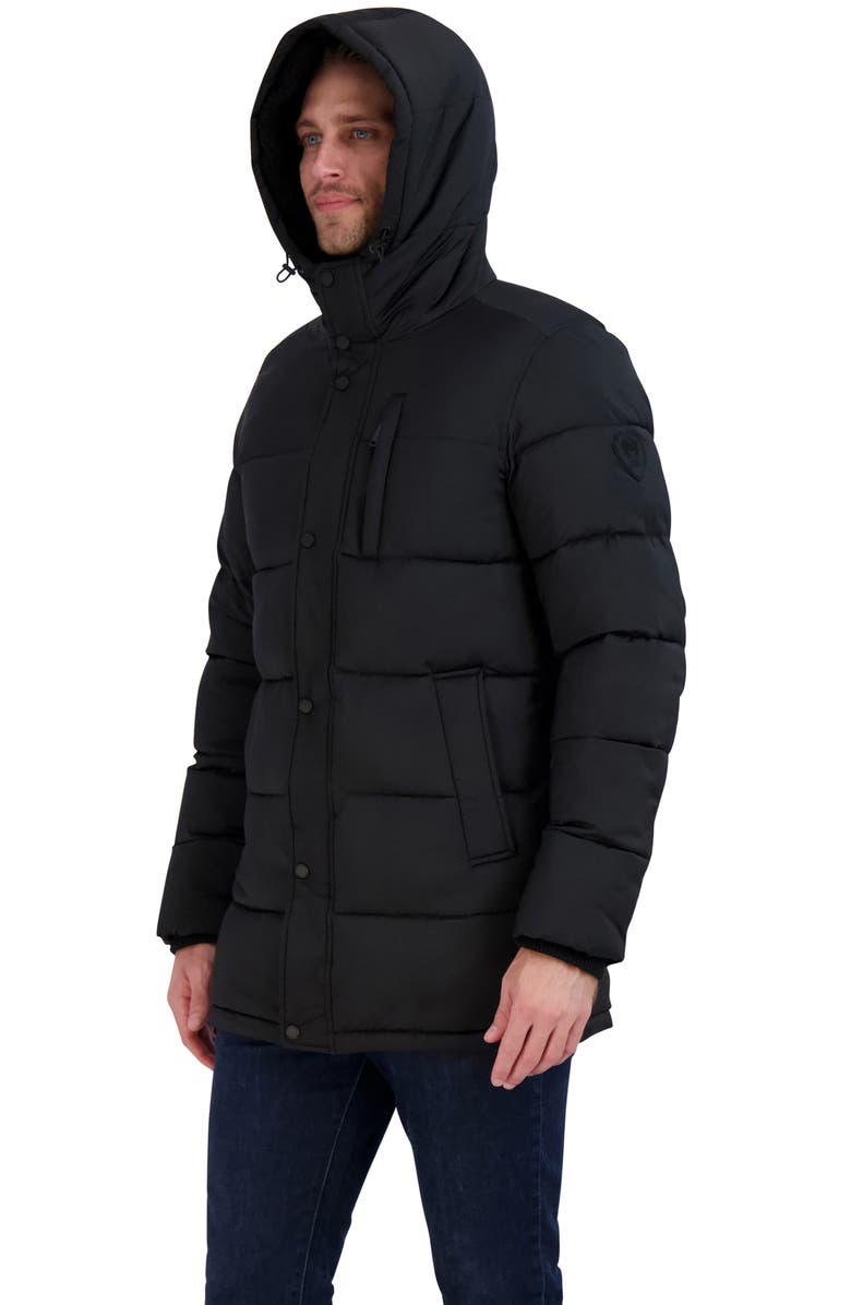 Vince Camuto Quilted Stretch Puffer Jacket, Alternate, color, 