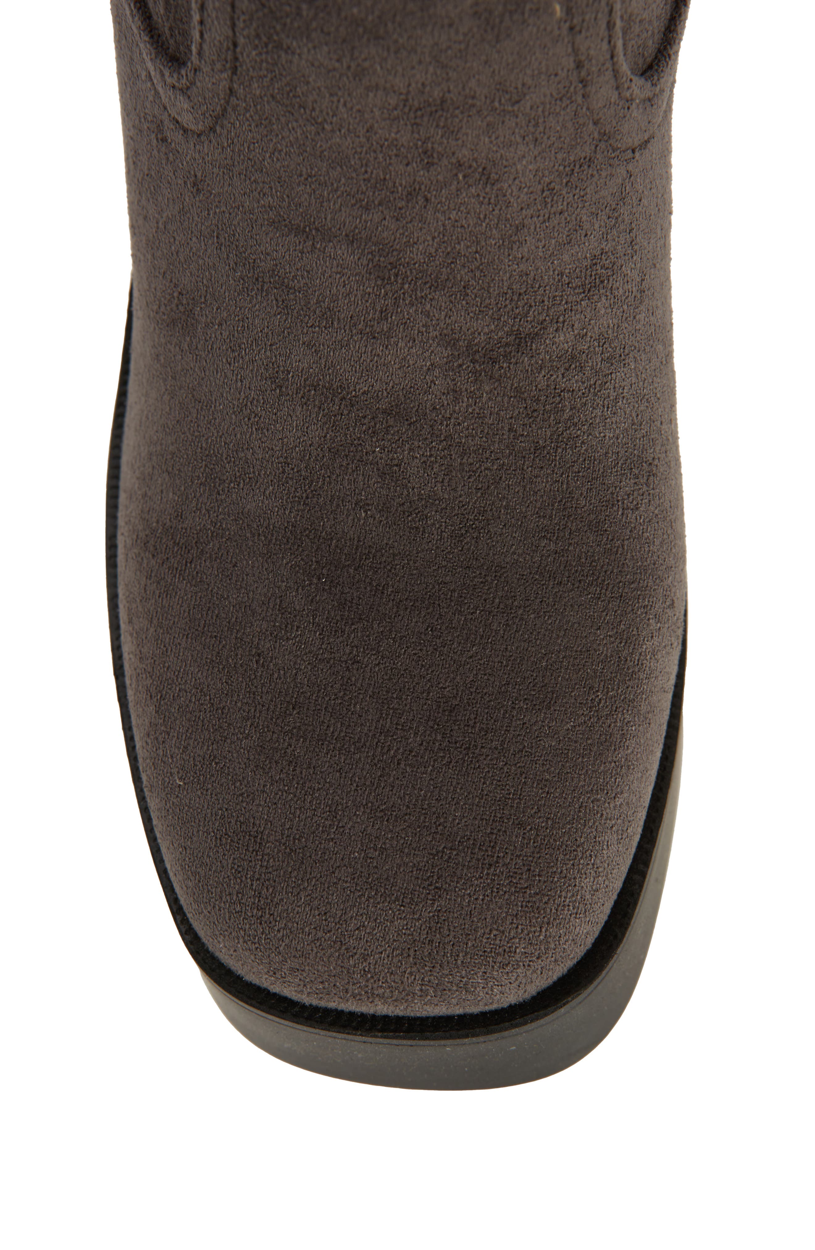 AZALEA WANG Muna Moto Boot, Alternate, color, Gray