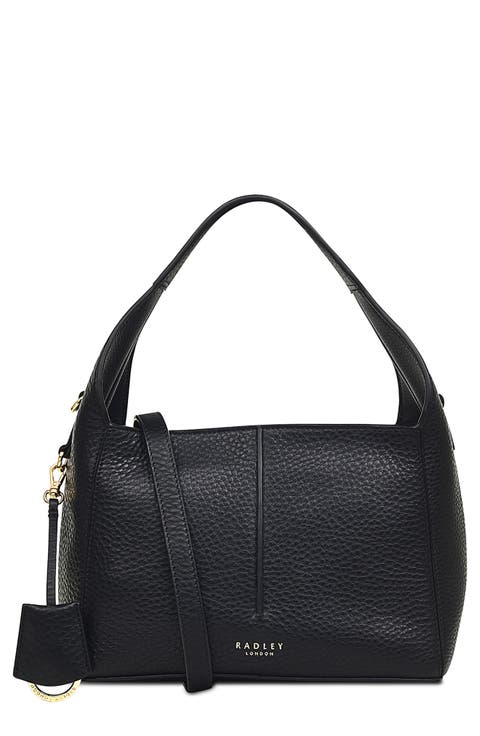 Hillgate Place Medium Zip Leather Satchel