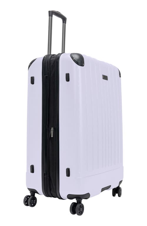 Kenneth Cole Flying Axis 24-inch Hardside Spinner Luggage In Purple