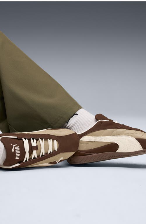 Puma Speedcat Plus Quilted Sneaker In Brown