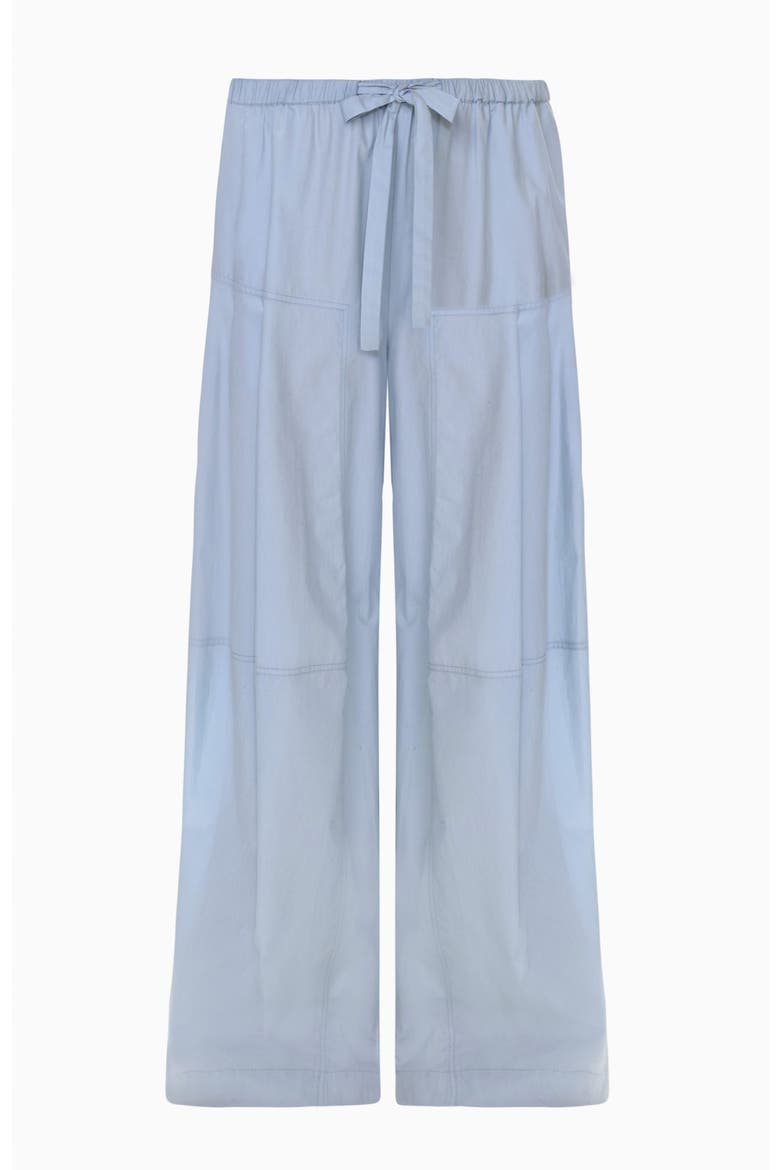 Siena Poplin Pant, Alternate, color, Seafoam
