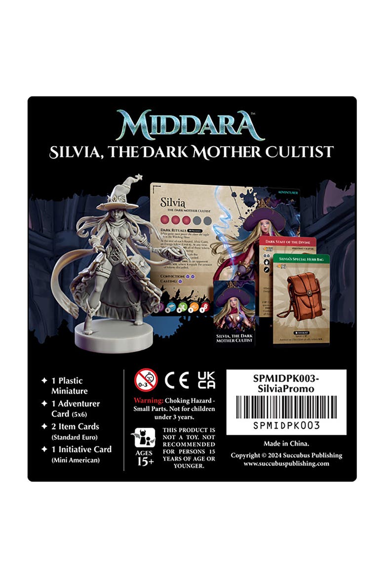 Silvia, The Dark Mother Cultist, Expansion, New Adventurer Character, Alternate, color, Multicolored