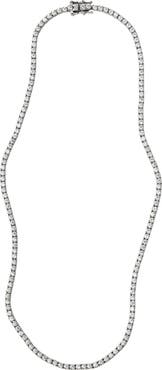 MADE BY MARY CZ Prong-Set Tennis Necklace