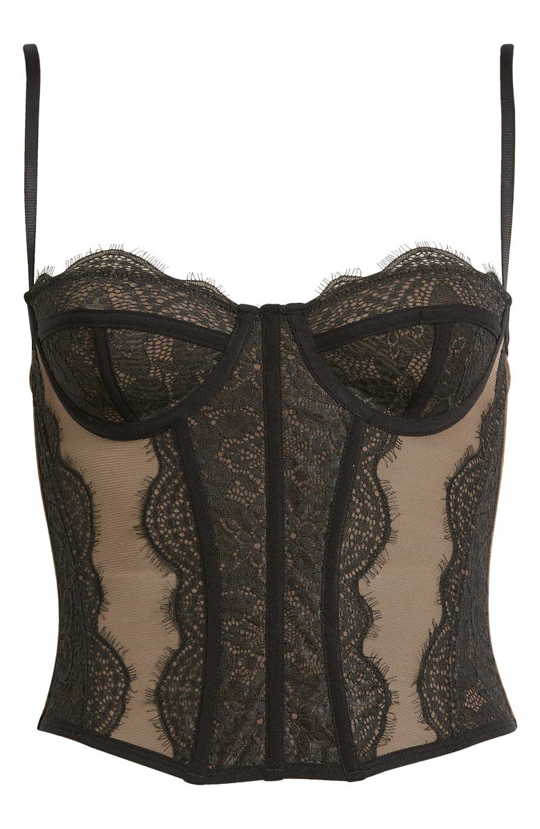 BDG Urban Outfitters Modern Love Corset Top, Alternate, color, 