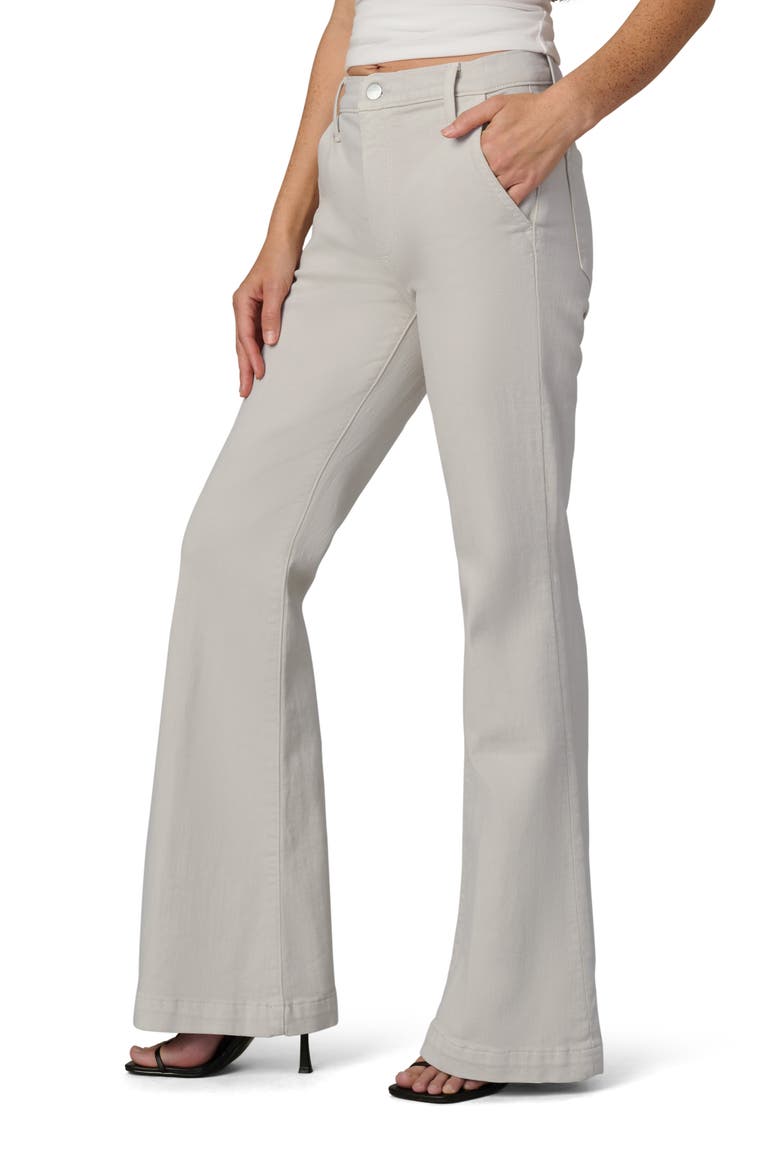 The Molly High Waist Flare Trouser Jeans, Alternate, color, STONE
