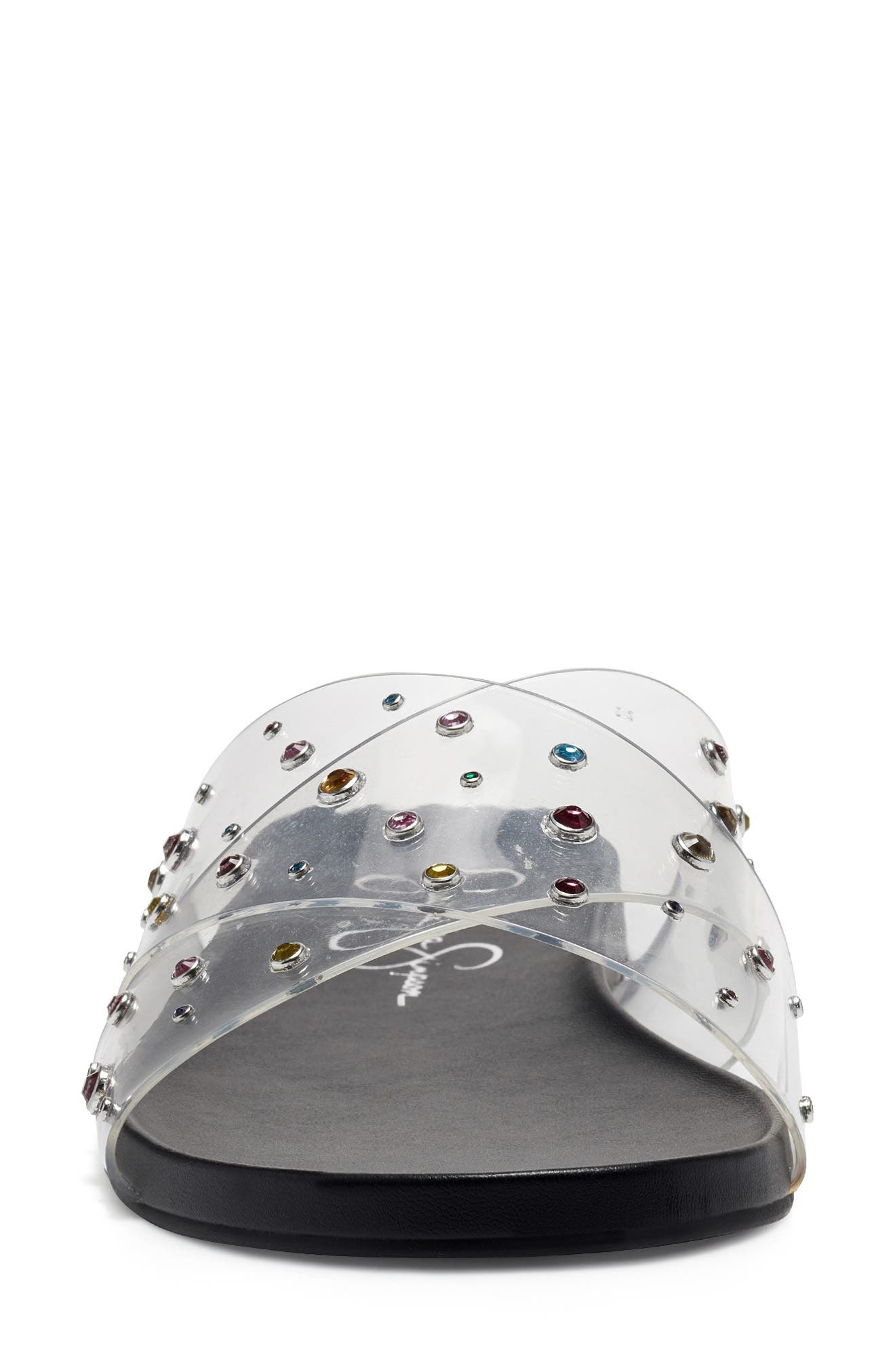 Jessica Simpson Tislie Clear Slide Sandal, Alternate, color, 