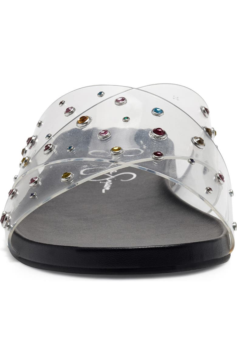 Jessica Simpson Tislie Clear Slide Sandal, Alternate, color,