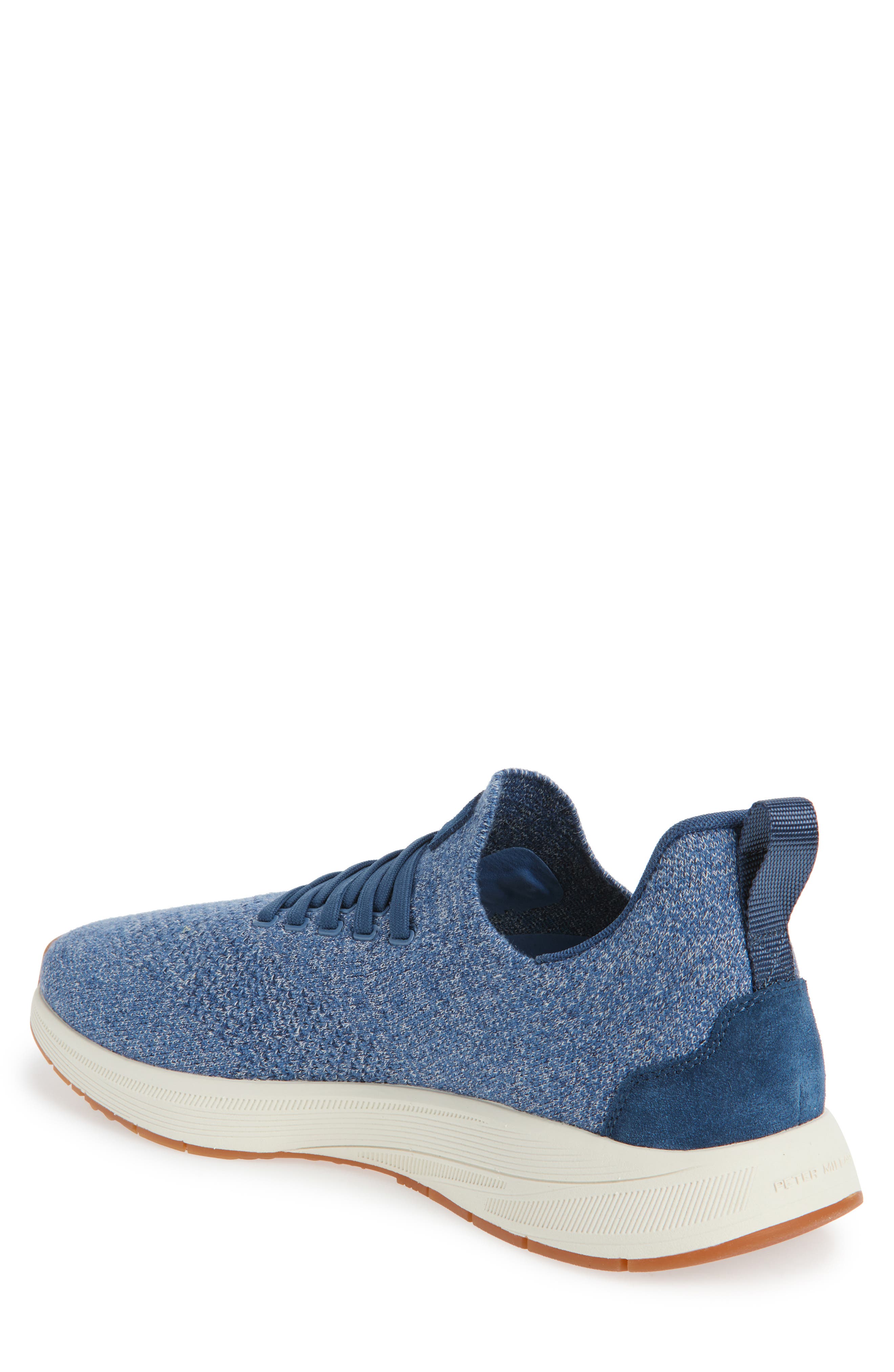 Peter Millar Odeon Knit Sock Sneaker, Alternate, color, Astral Blue
