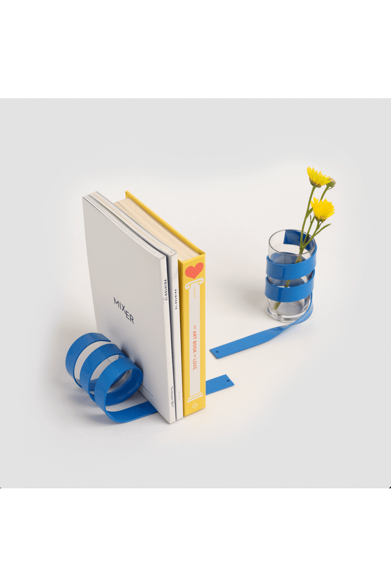 Book End, Alternate, color, Blue