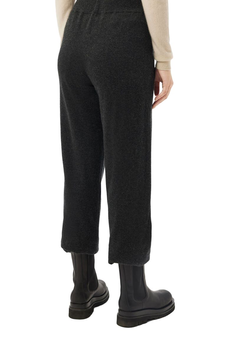 Women's Cashmere Joggers, Alternate, color, charcoal