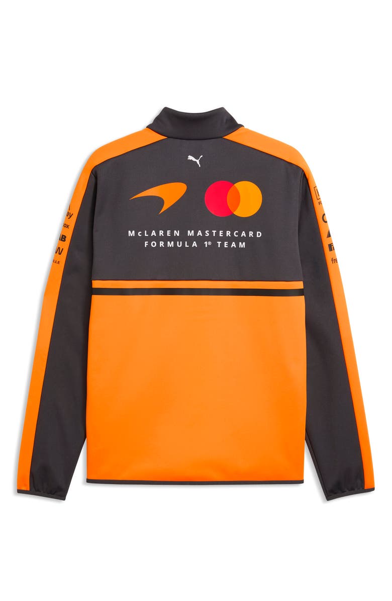 PUMA McLaren Replica Softshell Jacket, Alternate, color, Papaya