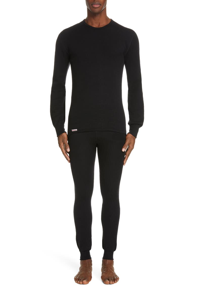 Crewneck 200 Top, Alternate, color, BLACK