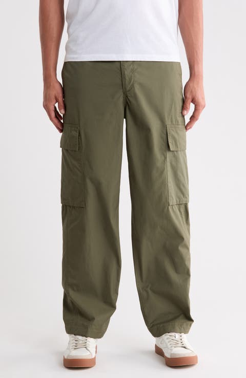 Cotton Twill Cargo Pants