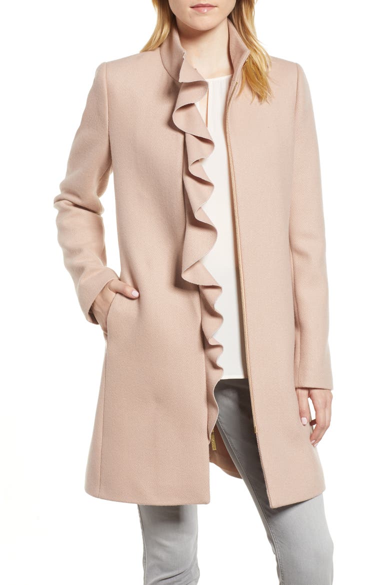 Ruffle Twill Coat video