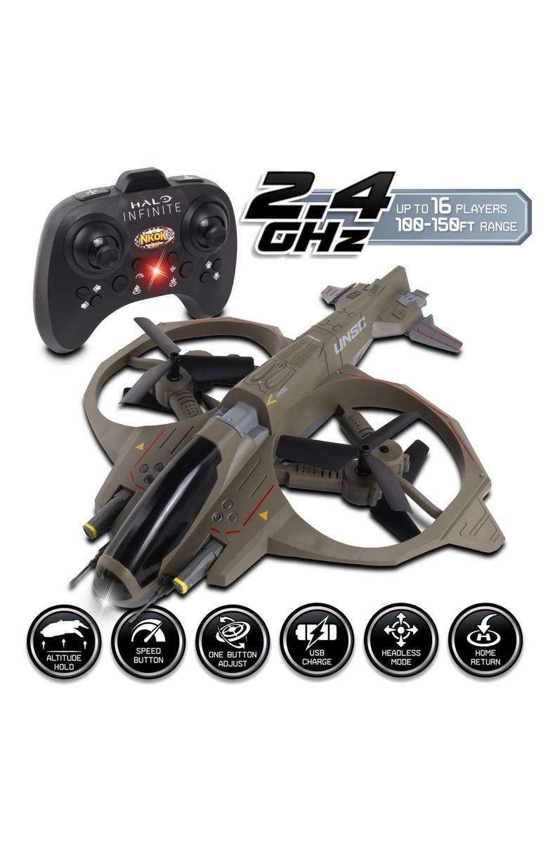 HALO Infinite Av49 Wasp Aircraft, Vtol With Altitude Hold, Alternate, color, Multicolored