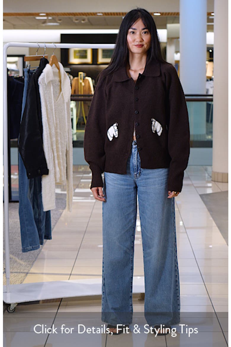 Horse Cardigan Sweater video