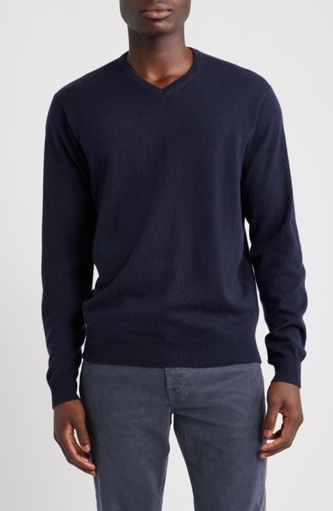 Crown Heritage Cashmere V-Neck Sweater