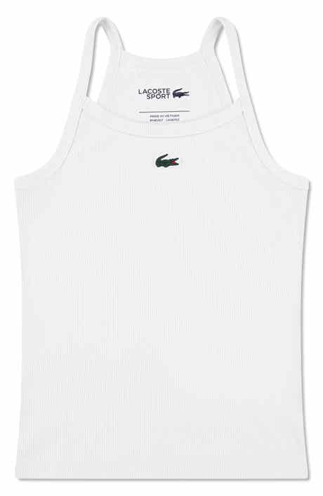 Lacoste Kids' Logo Rib Tank