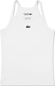 Lacoste Kids' Logo Rib Tank