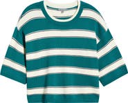 Wit & Wisdom Boxy Stripe Sweater