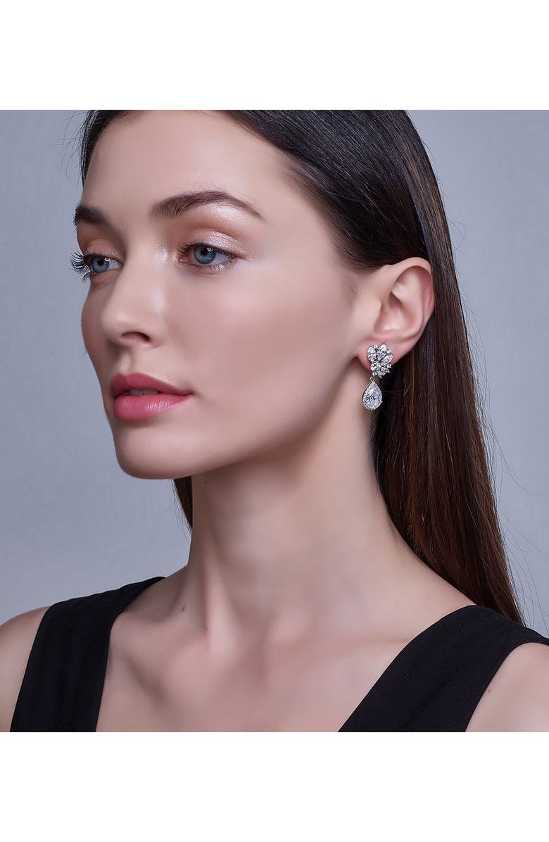 Thomas Laine Ava Burst Teardrop Earrings, Alternate, color, 