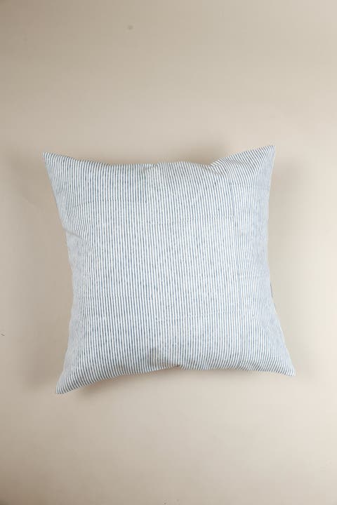 Grey Bliss Block Print Pillow