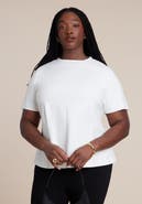 ELOQUII Seamed Flared Top