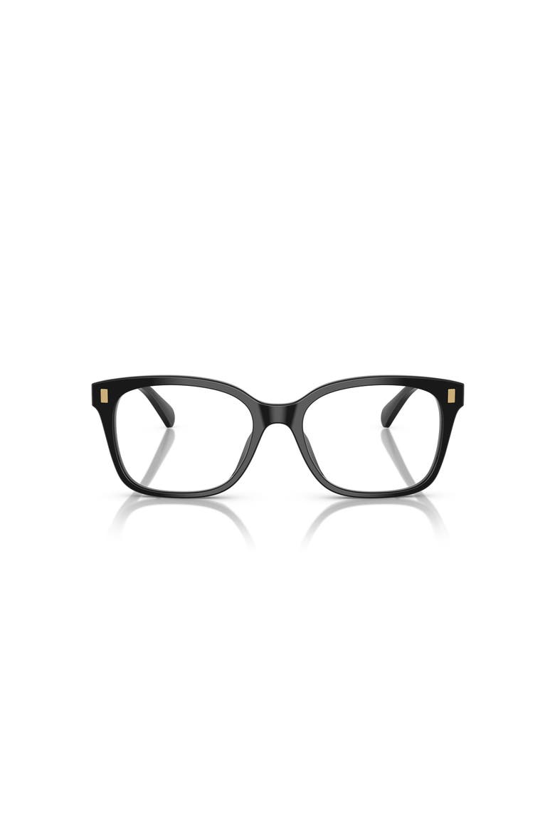 53mm Rectangle optical glasses, Alternate, color, Black